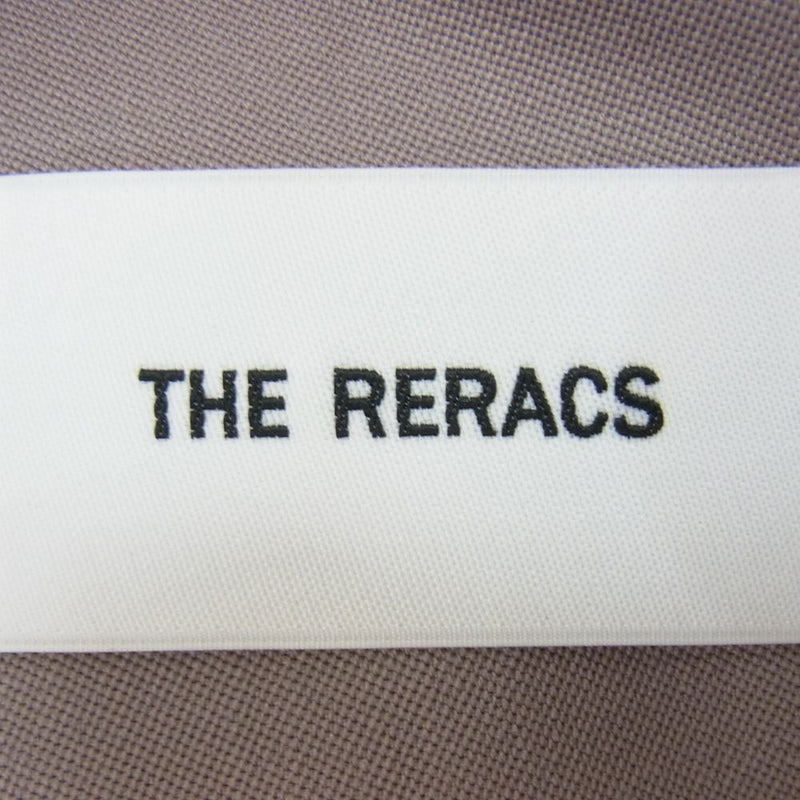 THE RERACS ザリラクス 23SS-RECT-363-J THE BAL COLLAR COAT バルカラー コート ベージュ グレー系  48【美品】【中古】