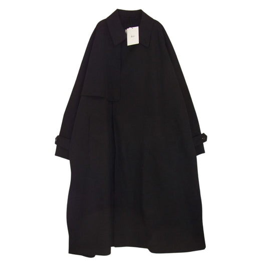 THE RERACS ザリラクス 23SS 23SS-RECT-362-J SUPER TWILL S+S THE TRENCH PONCHO スーパー ツイル トレンチ ポンチョ コート ブラック ブラック系 F【新古品】【未使用】【中古】
