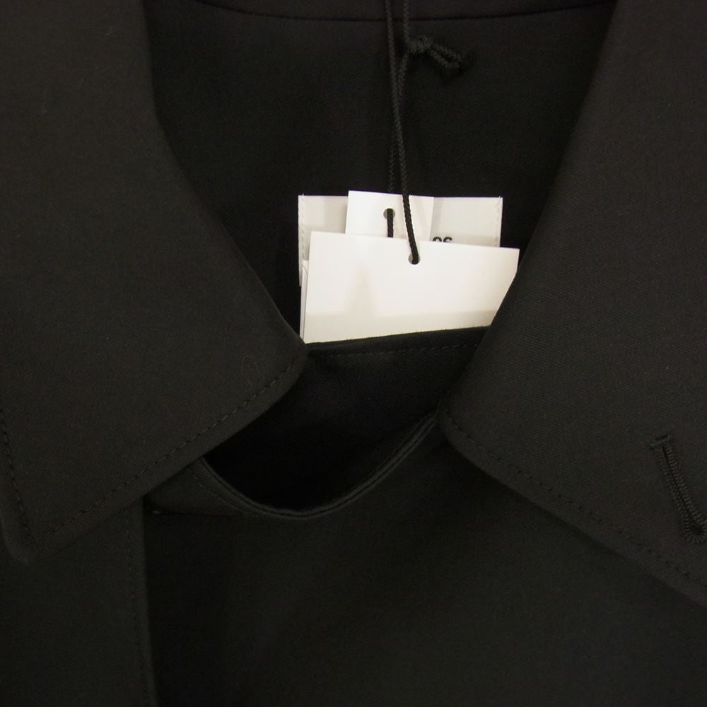 THE RERACS ザリラクス 23SS 23SS-RECT-362-J SUPER TWILL S+S THE TRENCH PONCHO スーパー ツイル トレンチ ポンチョ コート ブラック ブラック系 F【新古品】【未使用】【中古】