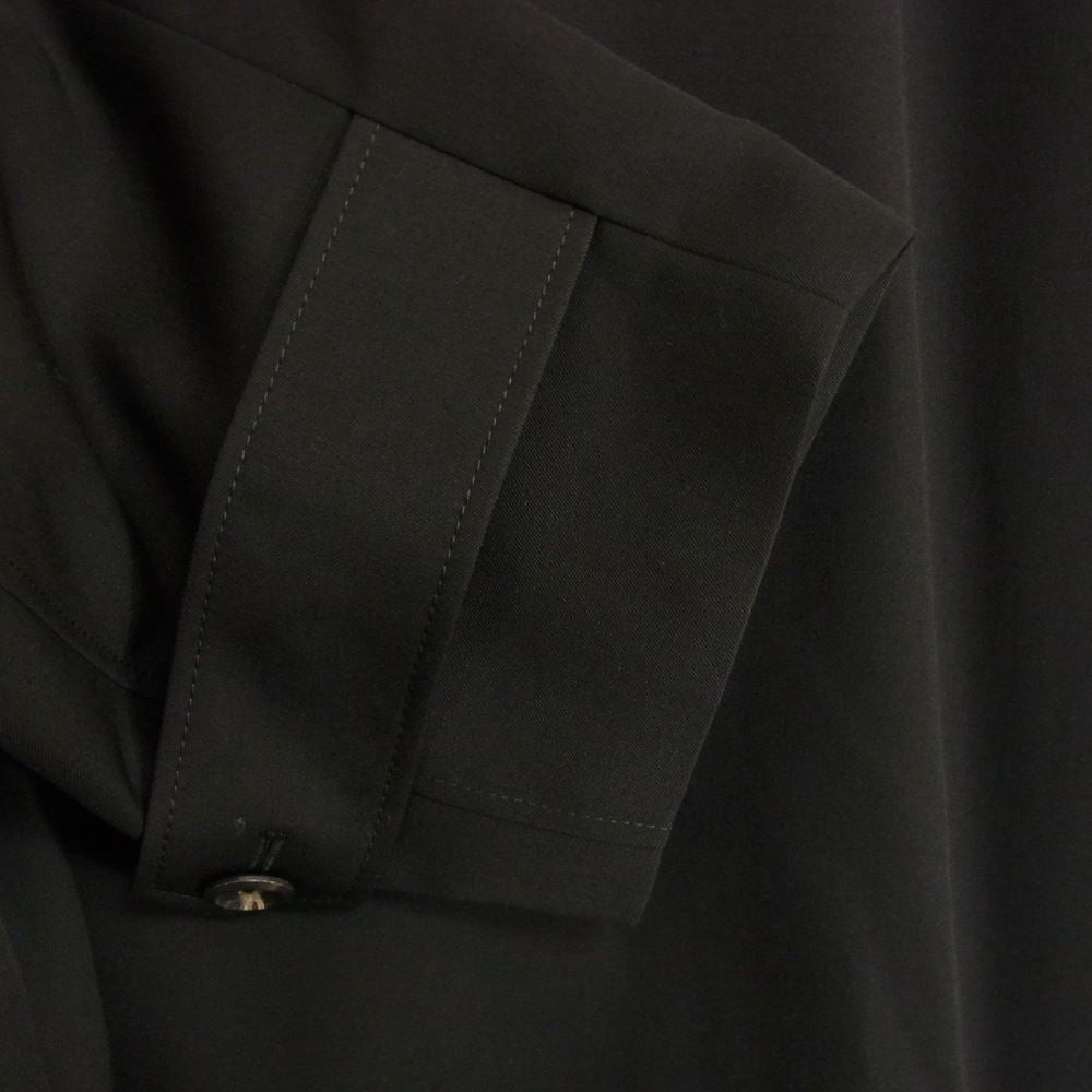 THE RERACS ザリラクス 23SS 23SS-RECT-362-J SUPER TWILL S+S THE TRENCH PONCHO スーパー ツイル トレンチ ポンチョ コート ブラック ブラック系 F【新古品】【未使用】【中古】