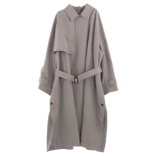 THE RERACS ザリラクス 23SS 23SS-RECT-362-J SUPER TWILL S+S THE TRENCH PONCHO スーパー ツイル トレンチ ポンチョ コート ベージュ ベージュ系 F【新古品】【未使用】【中古】