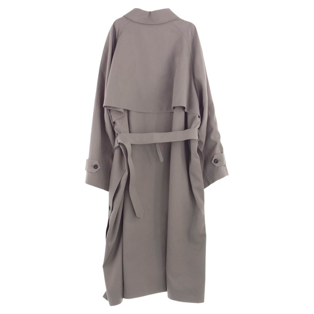 THE RERACS ザリラクス 23SS 23SS-RECT-362-J SUPER TWILL S+S THE TRENCH PONCHO スーパー ツイル トレンチ ポンチョ コート ベージュ ベージュ系 F【新古品】【未使用】【中古】