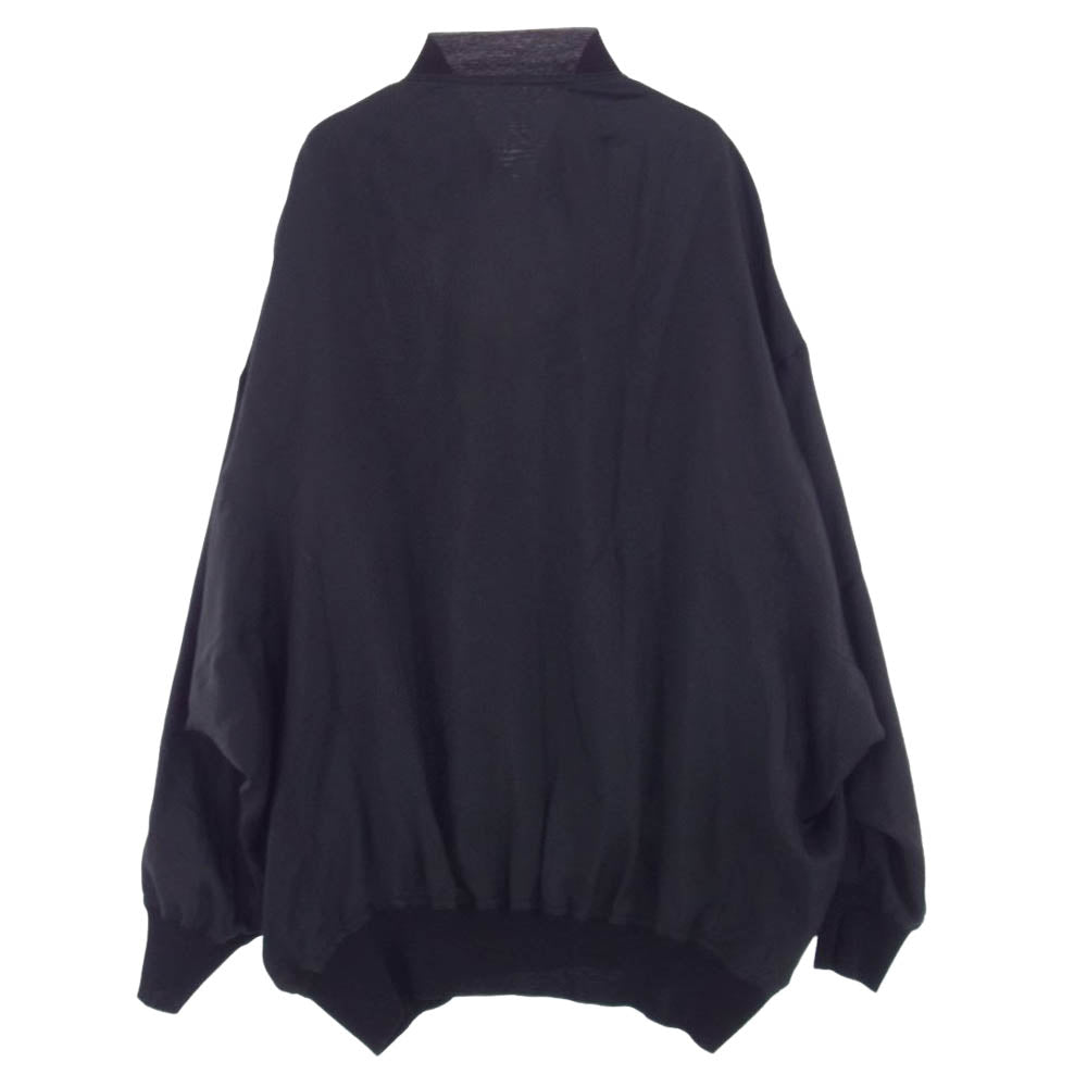 Rick Owens リックオウエンス 23SS RU01C4795-J 国内正規品 JUMBO PETER FLIGHT ジャンボ ピーター フライト ボンバー ジャケット ブラック系 IT 48【美品】【中古】