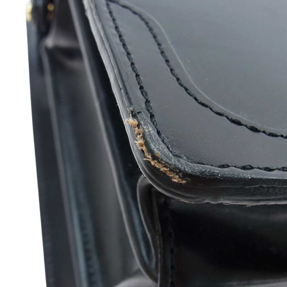 COCOMEISTER ココマイスター 英国馬具革 Bridle Dulles Bag ブライドルレザー クラシカル ダレス バッグ ブラック系【中古】