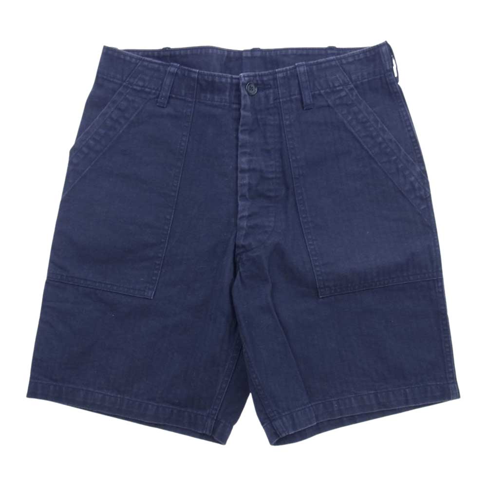 TENDERLOIN テンダーロイン T-ARMY SHORTS ベイカー ショーツ ショート パンツ ネイビー系 XS【中古】