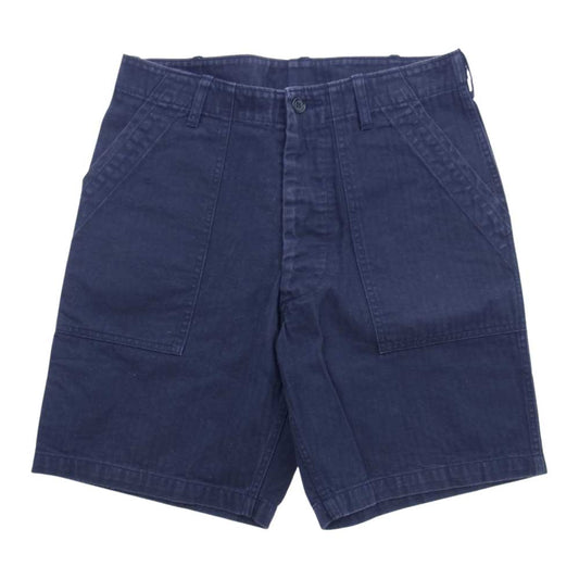 TENDERLOIN テンダーロイン T-ARMY SHORTS ベイカー ショーツ ショート パンツ ネイビー系 XS【中古】