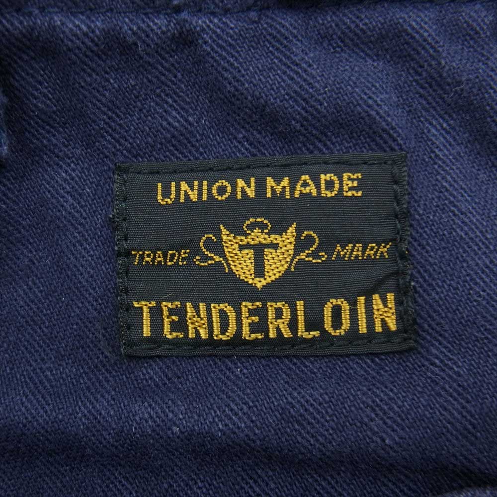 TENDERLOIN テンダーロイン T-ARMY SHORTS ベイカー ショーツ ショート パンツ ネイビー系 XS【中古】