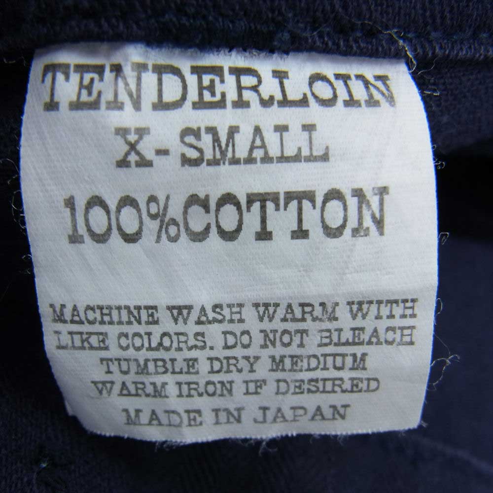 TENDERLOIN テンダーロイン T-ARMY SHORTS ベイカー ショーツ ショート パンツ ネイビー系 XS【中古】