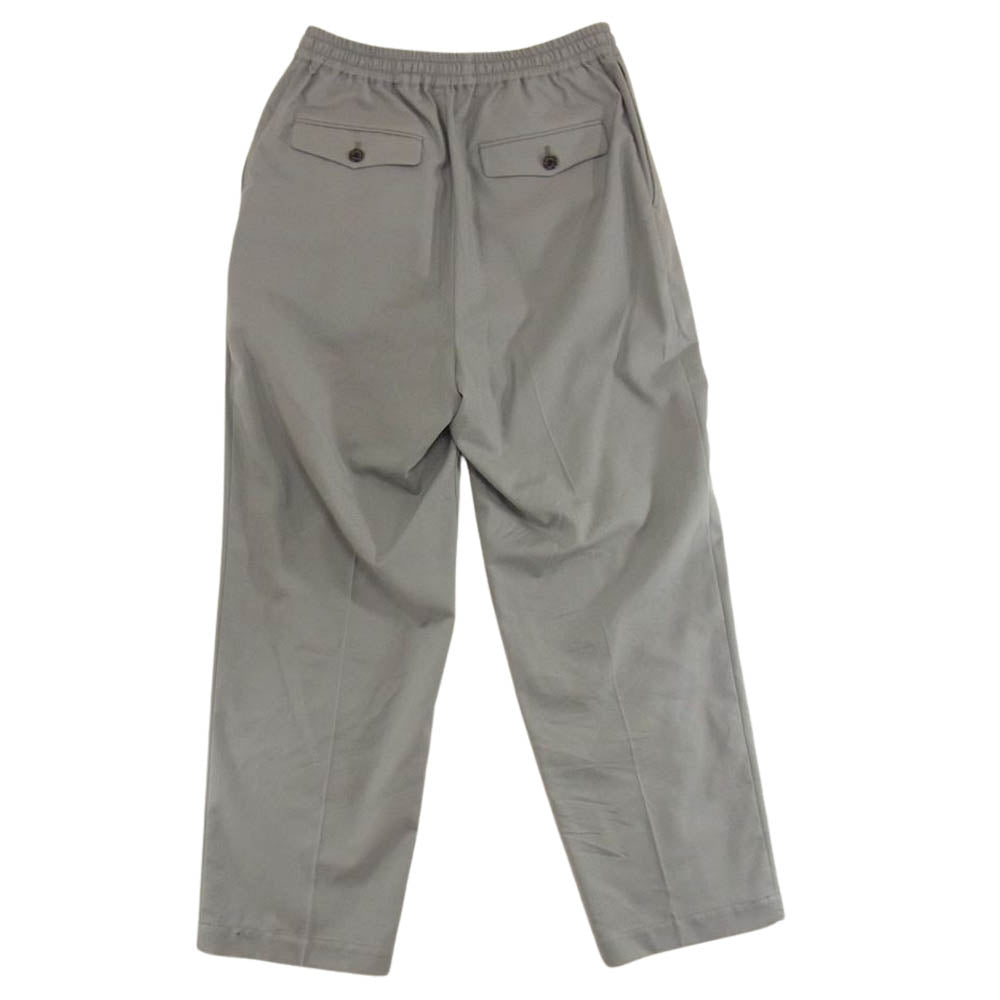 markaware マーカウェア 22AW A22A-13PT01C CLASSIC FIT EASY PANTS ウールトロピカル クラッシック イージー パンツ グレー系 1【中古】
