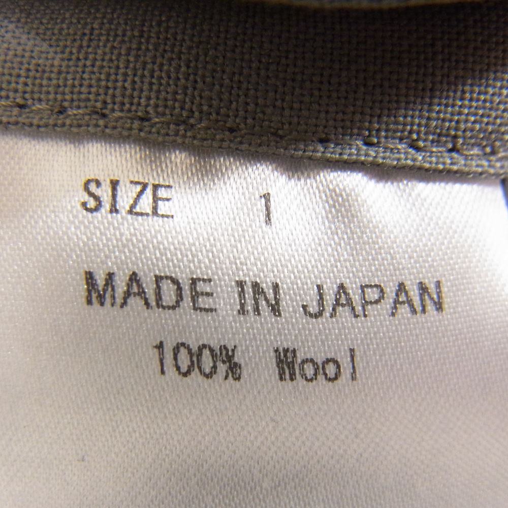 markaware マーカウェア 22AW A22A-13PT01C CLASSIC FIT EASY PANTS ウールトロピカル クラッシック イージー パンツ グレー系 1【中古】