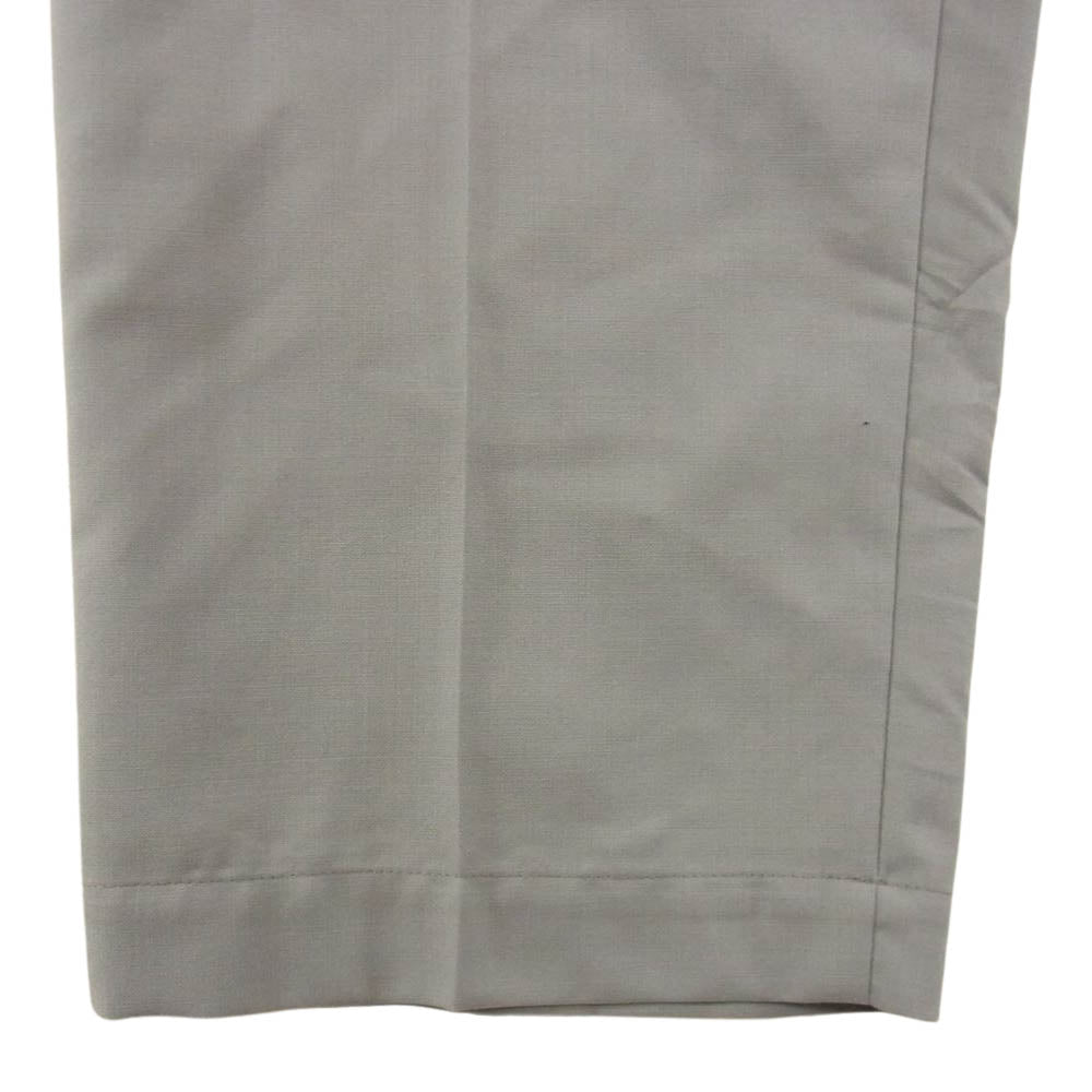 markaware マーカウェア 22AW A22A-13PT01C CLASSIC FIT EASY PANTS ウールトロピカル クラッシック イージー パンツ グレー系 1【中古】