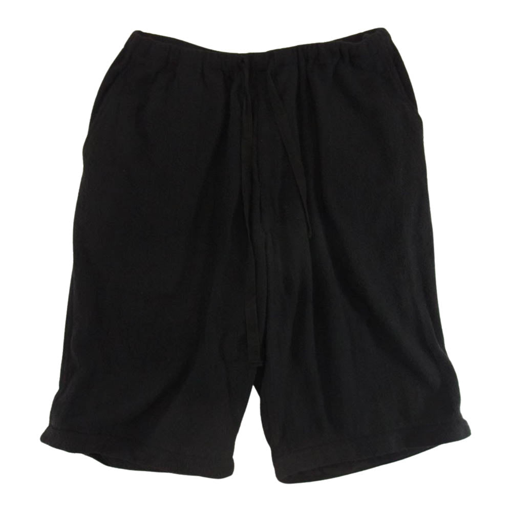 COMOLI コモリ 23SS X01-03024 シルクネップビエラ コンバーティブル パンツ ブラック系 1【新古品】【未使用】【中古】