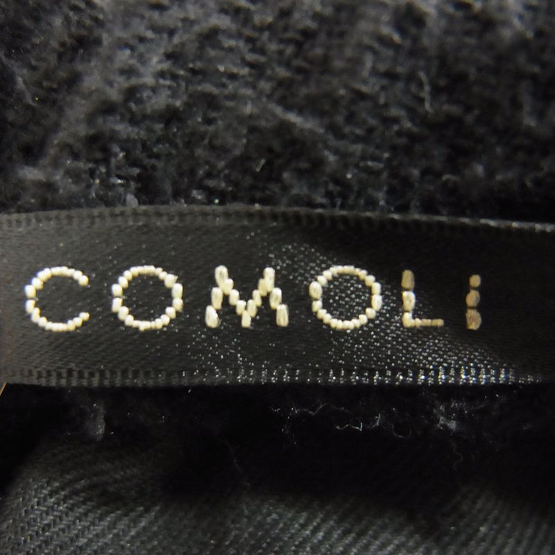 COMOLI コモリ 23SS X01-03024 シルクネップビエラ コンバーティブル パンツ ブラック系 1【新古品】【未使用】【中古】