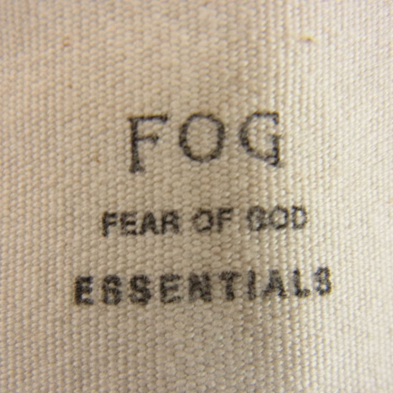 FEAR OF GOD フィアオブゴッド FOG 裾ジップ ジョグ スウェットパンツ  ブラック系 S【中古】