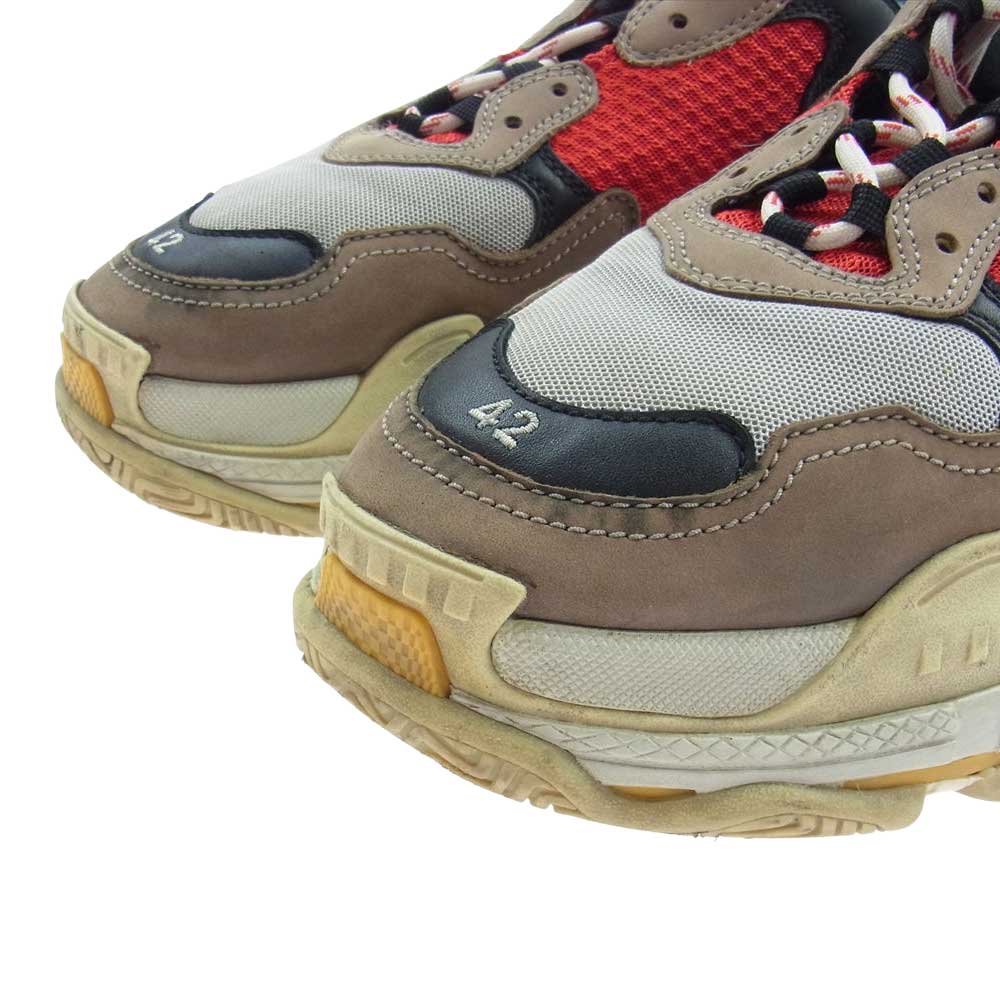 BALENCIAGA バレンシアガ 533883 TRIPLE S SNEAKER トリプルエス ローカット ダッド スニーカー マルチカラー系 27.5cm【中古】