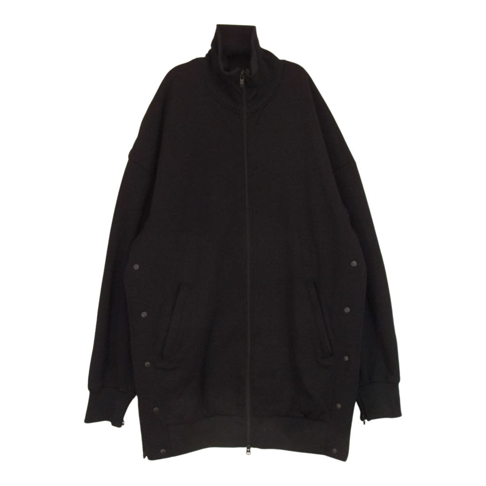 Yohji Yamamoto ヨウジヤマモト 18AW Y-3 STP Matt Track Snap Jacket ストライプ マットトラック スナップ ジャージ ジャケット  ブラック系 S/P【中古】