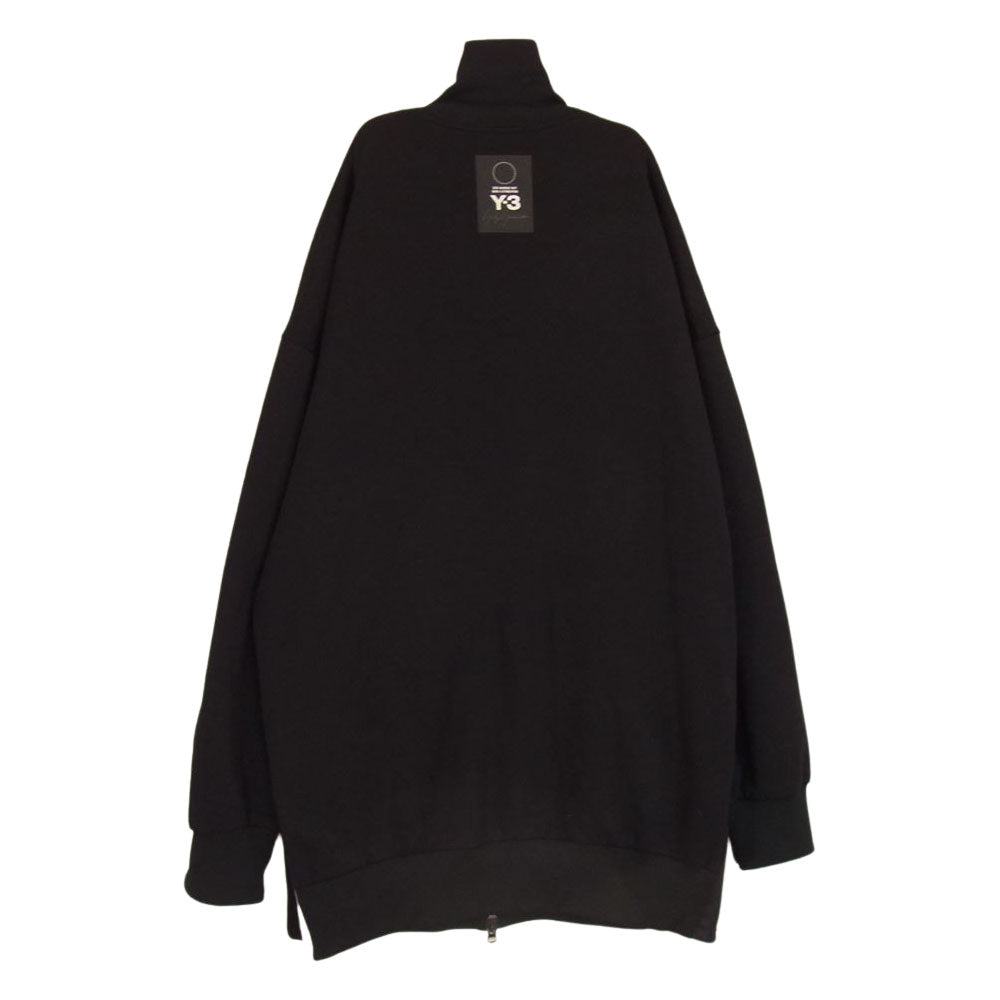 Yohji Yamamoto ヨウジヤマモト 18AW Y-3 STP Matt Track Snap Jacket ストライプ マットトラック スナップ ジャージ ジャケット  ブラック系 S/P【中古】