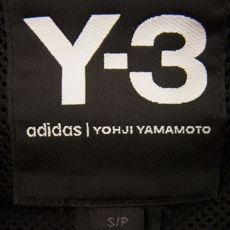 Yohji Yamamoto ヨウジヤマモト 18AW Y-3 STP Matt Track Snap Jacket ストライプ マットトラック スナップ ジャージ ジャケット  ブラック系 S/P【中古】