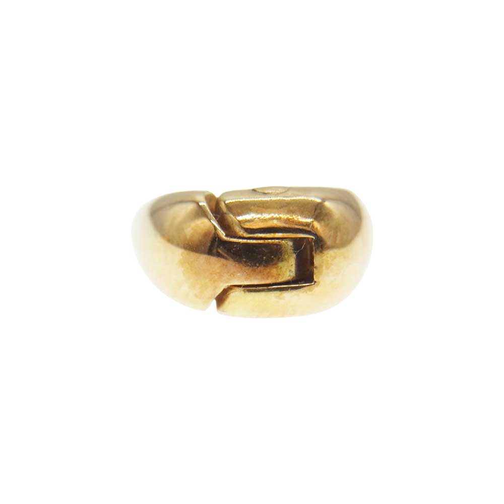 ララガン TINY TINY PUFFY HOOPS ピアス ゴールド系【中古】