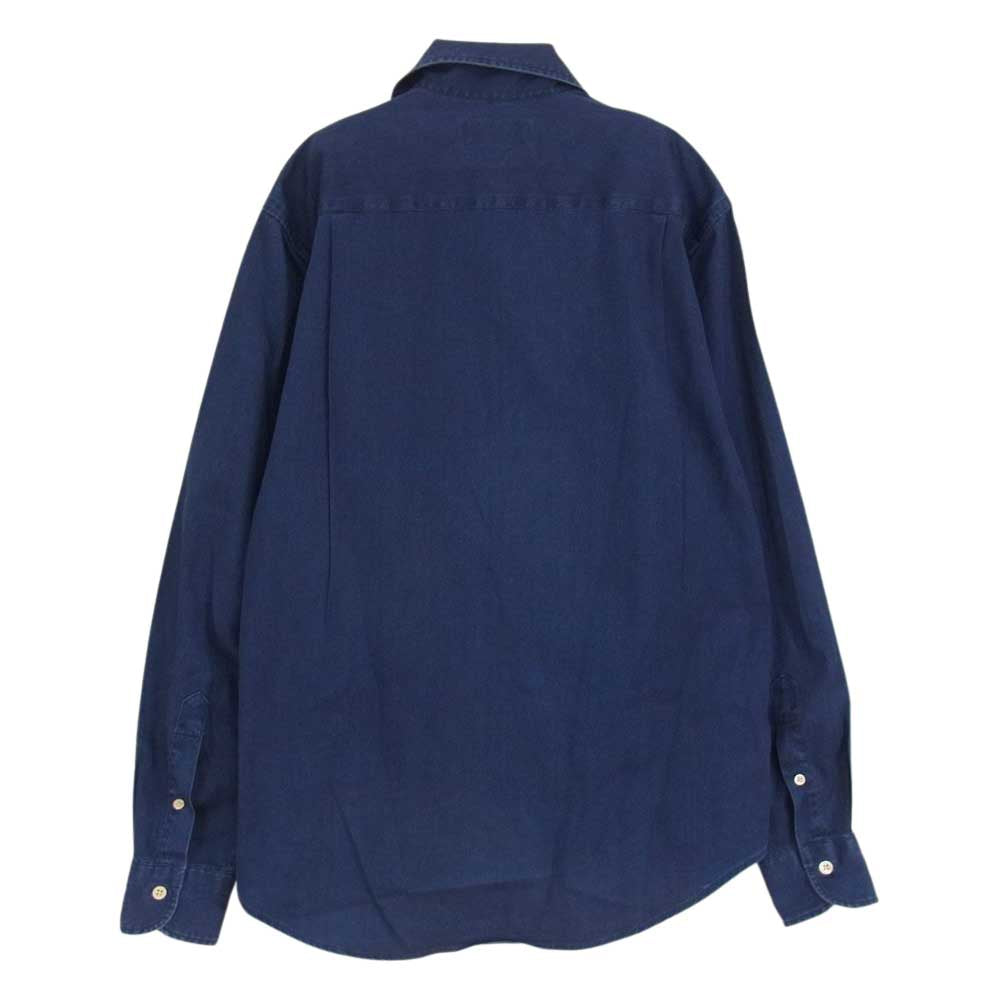 TOMORROWLAND トゥモローランド PILGRIM ピルグリム 長袖シャツ ネイビー系 S【中古】