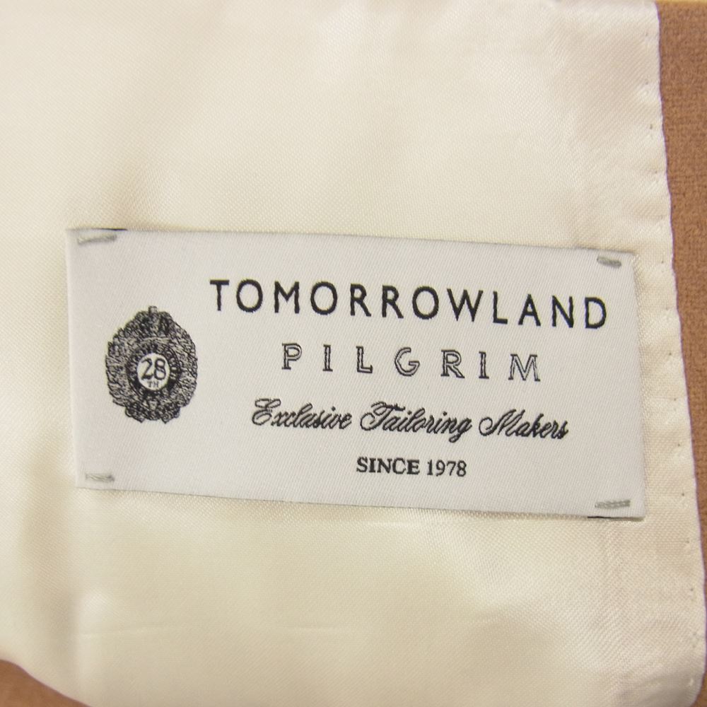 TOMORROWLAND トゥモローランド PILGRIM ピルグリム ウール ジャケット ベージュ ブラウン系 46【中古】