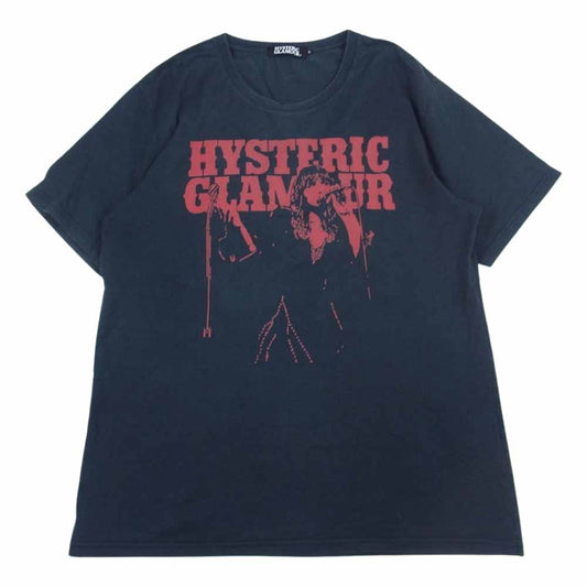HYSTERIC GLAMOUR ヒステリックグラマー ガール Tシャツ ダークネイビー系 L【中古】