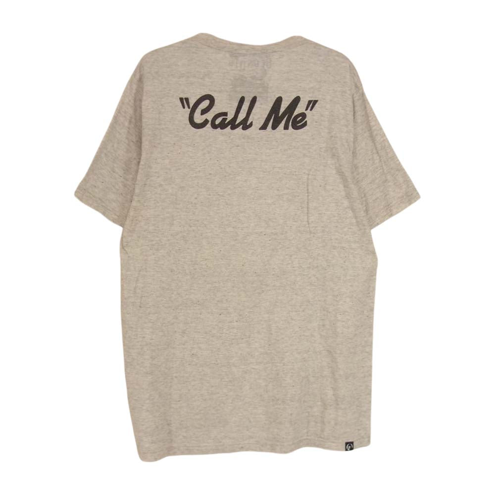 HYSTERIC GLAMOUR ヒステリックグラマー 0203CT04 BLONDIE CALL ME Tシャツ グレー系 L【中古】