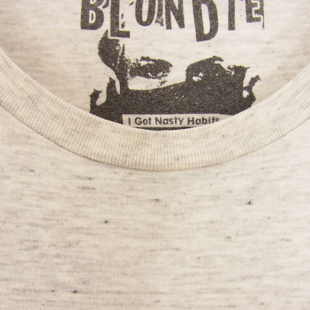 HYSTERIC GLAMOUR ヒステリックグラマー 0203CT04 BLONDIE CALL ME Tシャツ グレー系 L【中古】