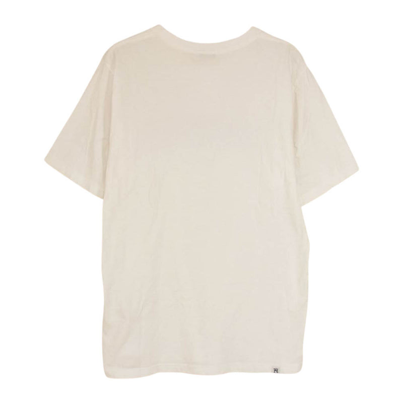 HYSTERIC GLAMOUR ヒステリックグラマー 02191CT34 HYS ATHLETIC pt Tシャツ ホワイト系 M【中古】