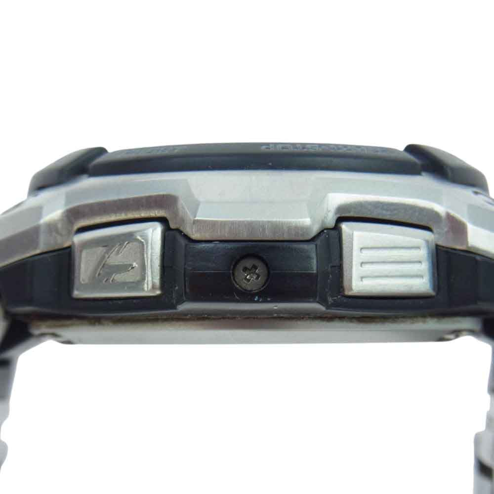 CASIO G-SHOCK カシオ ジーショック MTG-1000-1AJF MT-G 電波ソーラー タフソーラー ウオッチ 腕時計 シルバー系 ブラック系【中古】