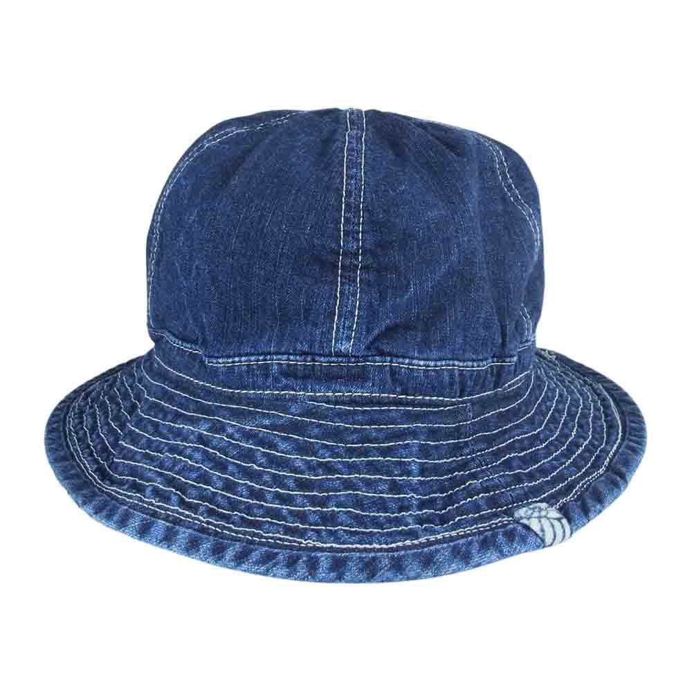 VISVIM ビズビム 0222903003014 ICT BUCKET CAP DRY DENIM デニム ハット  インディゴブルー系 SM【新古品】【未使用】【中古】