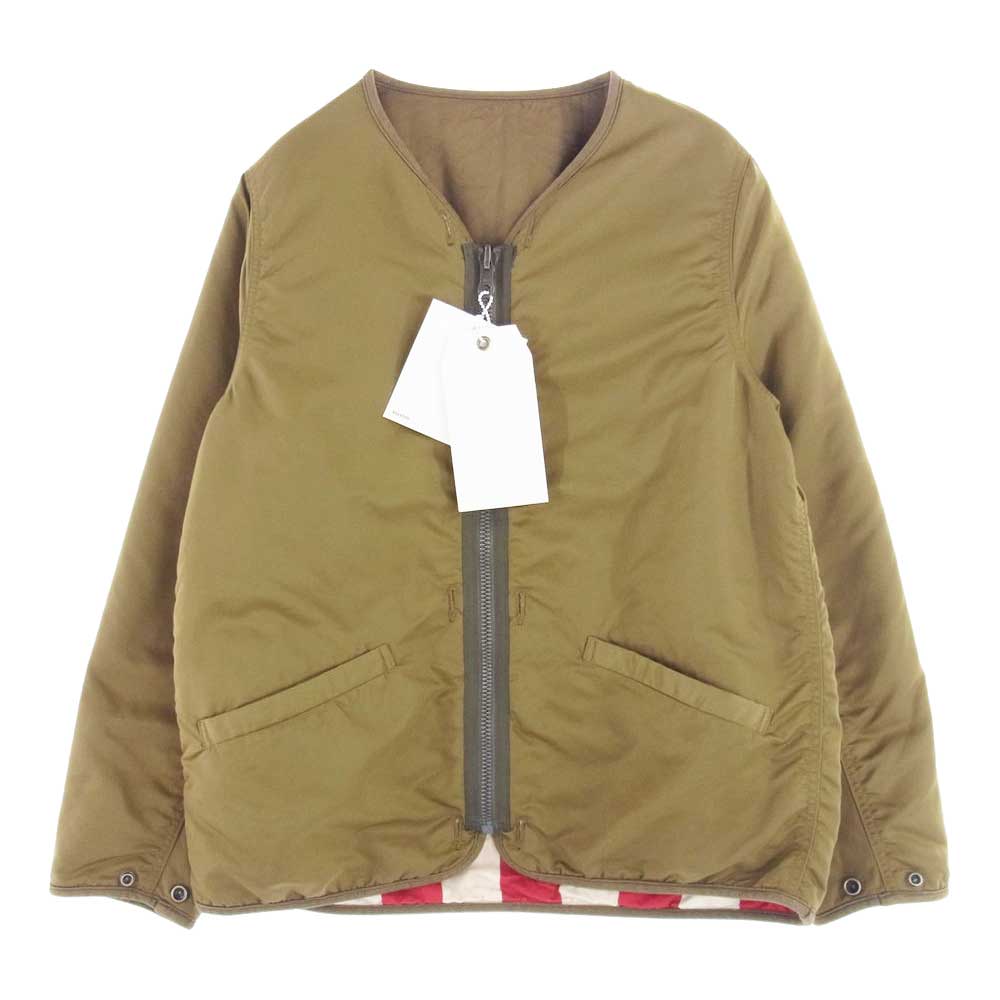 VISVIM ビズビム 19SS  0119105013022 IRIS LINER JKT アイリス ライナー ジャケット カーキ系 2【新古品】【未使用】【中古】