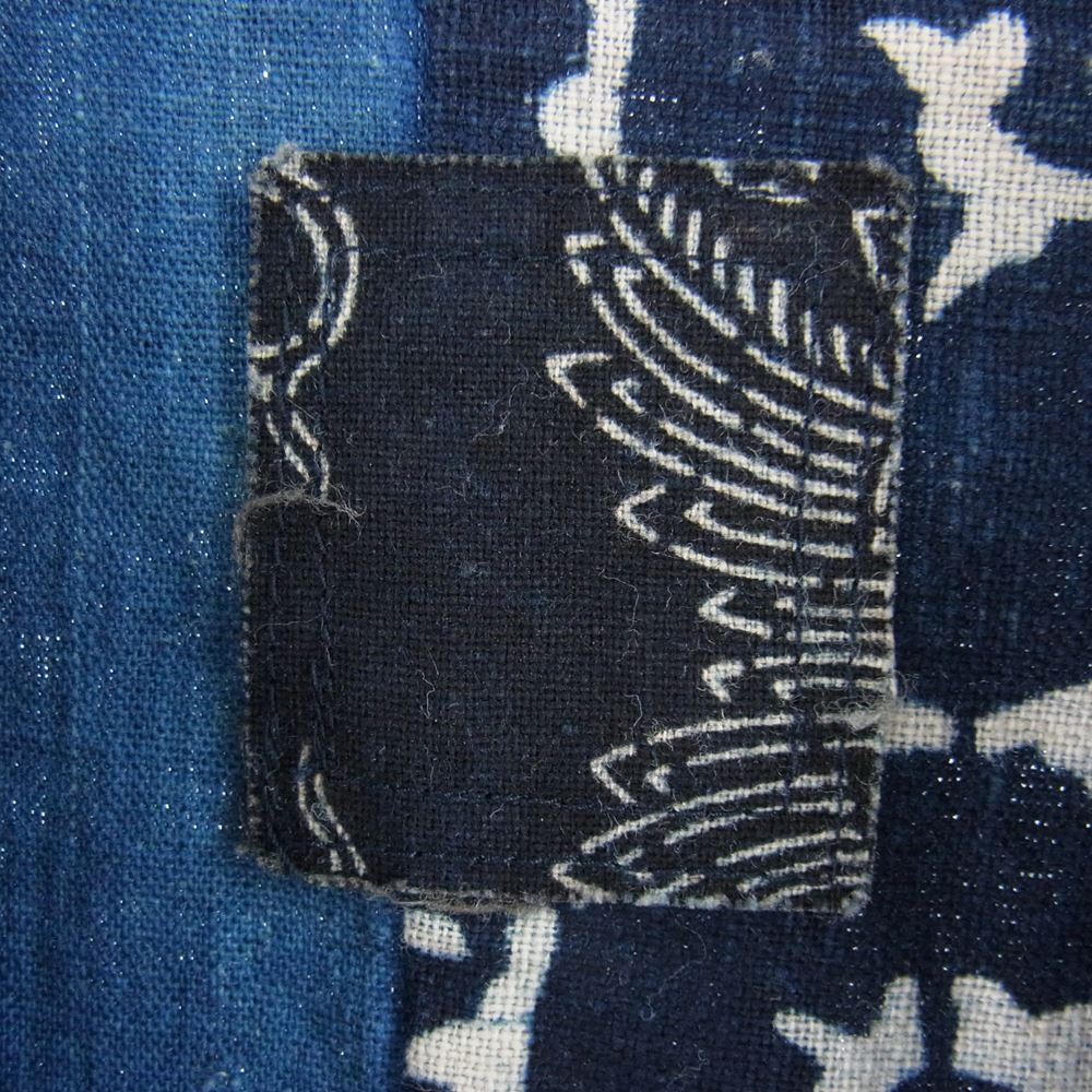 VISVIM ビズビム 0221905011006 ICT WALLIS SHIRTS S/S KOFU 半袖 シャツ ブルー系 ネイビー系 2【新古品】【未使用】【中古】