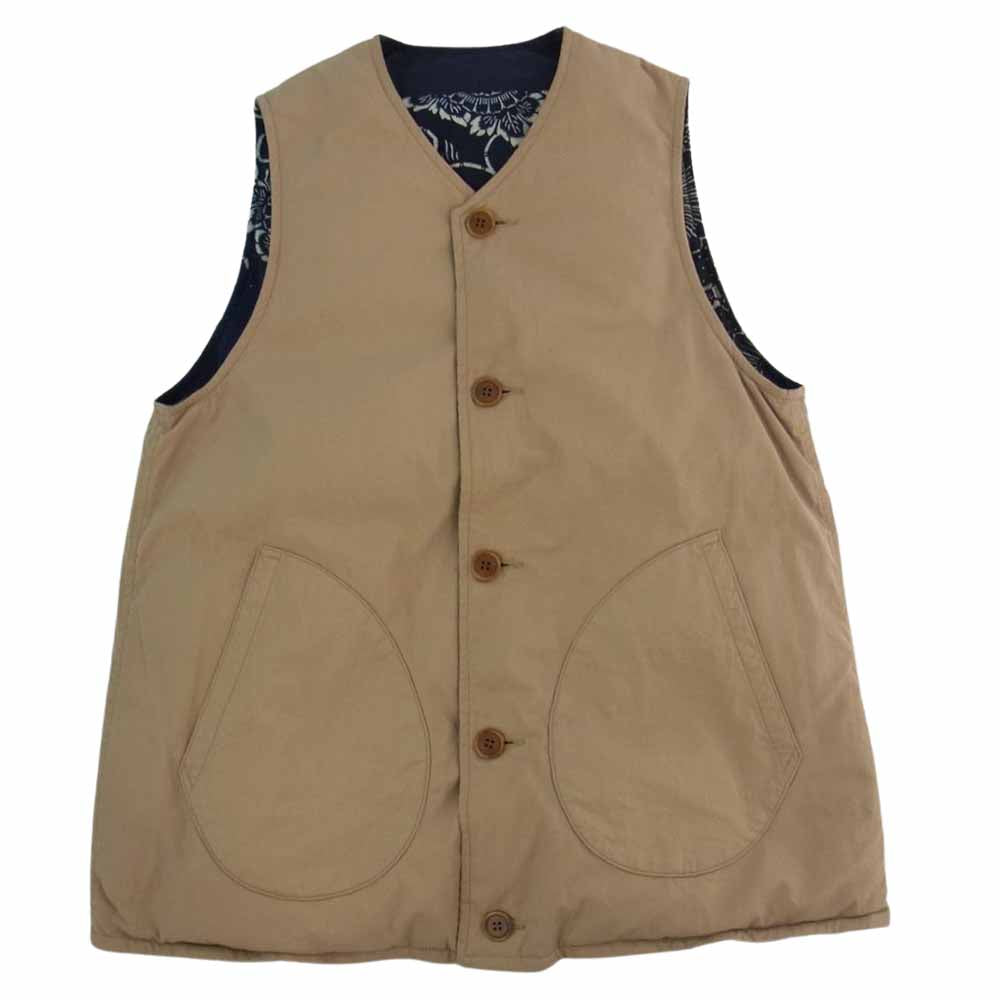 VISVIM ビズビム 0221905013010 ICT KORA DOWN VEST コラ ダウン ベスト BEIGE 1【新古品】【未使用】【中古】