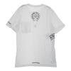 CHROME HEARTS クロムハーツ（原本無） 【クリーニング済】ホースシュー ショートスリーブ ポケット プリント Tシャツ ホワイト系 M【美品】【中古】
