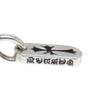 CHROME HEARTS クロムハーツ（原本無） DT TNY CO CRS タイニー カットアウト クロス チャーム ネックレス トップ シルバー系【中古】