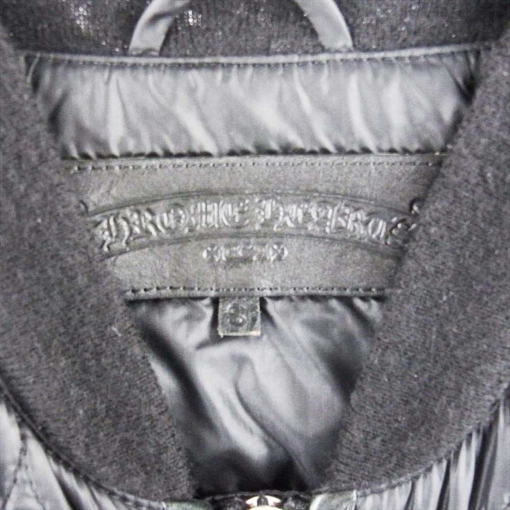 CHROME HEARTS クロムハーツ（原本無） ダガージップ キルティング ナイロンジャケット ブラック系 S【中古】