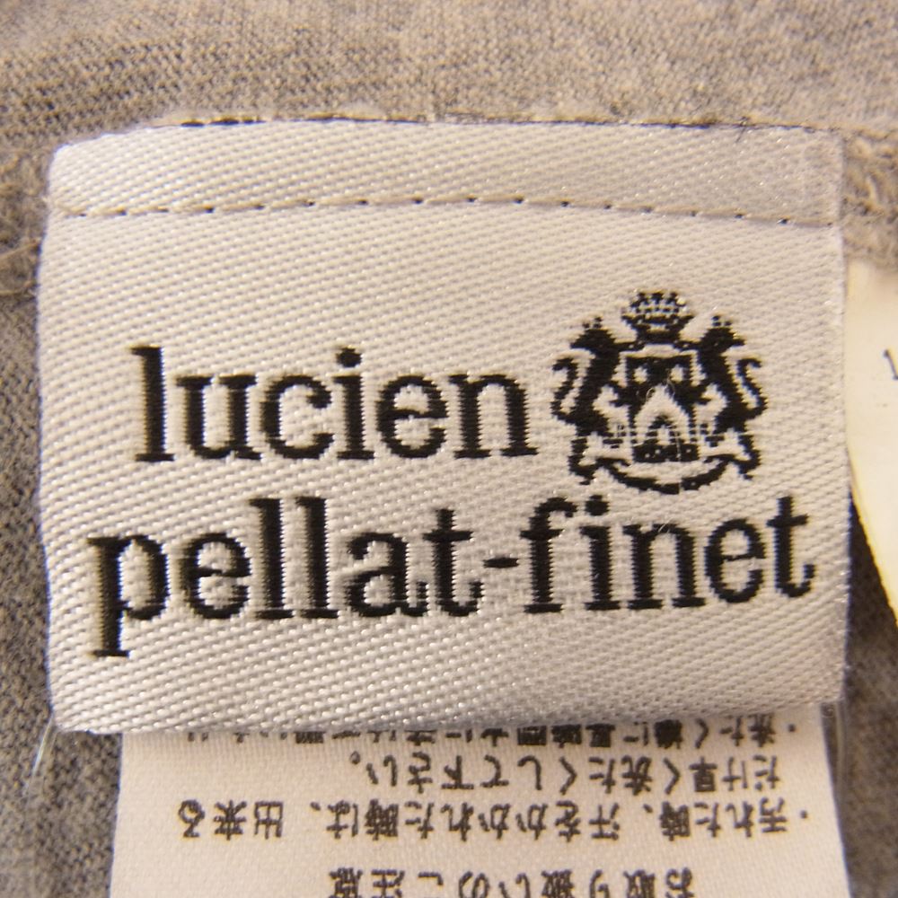 Lucien Pellat-Finet ルシアンペラフィネ スカル プリント 長袖カットソー グレー系 M【中古】