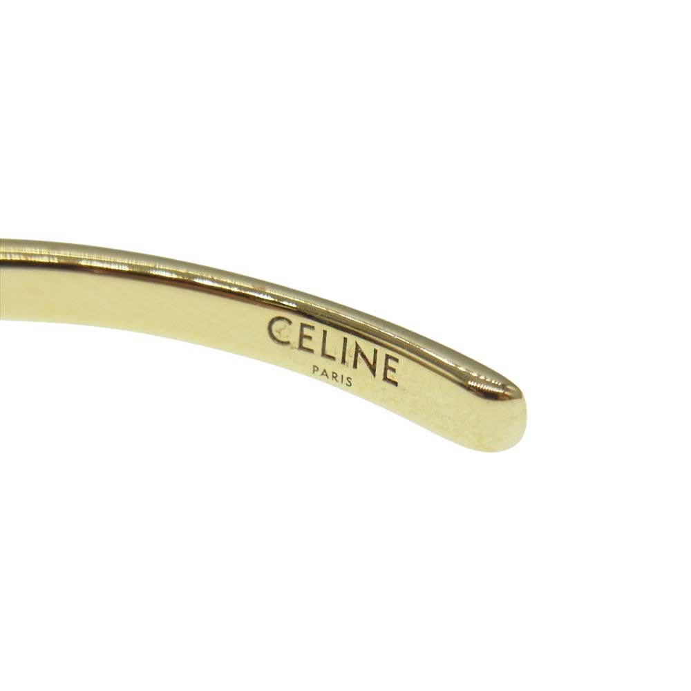 CELINE セリーヌ SCR4148 ブレスレット バングル ゴールド系【中古】