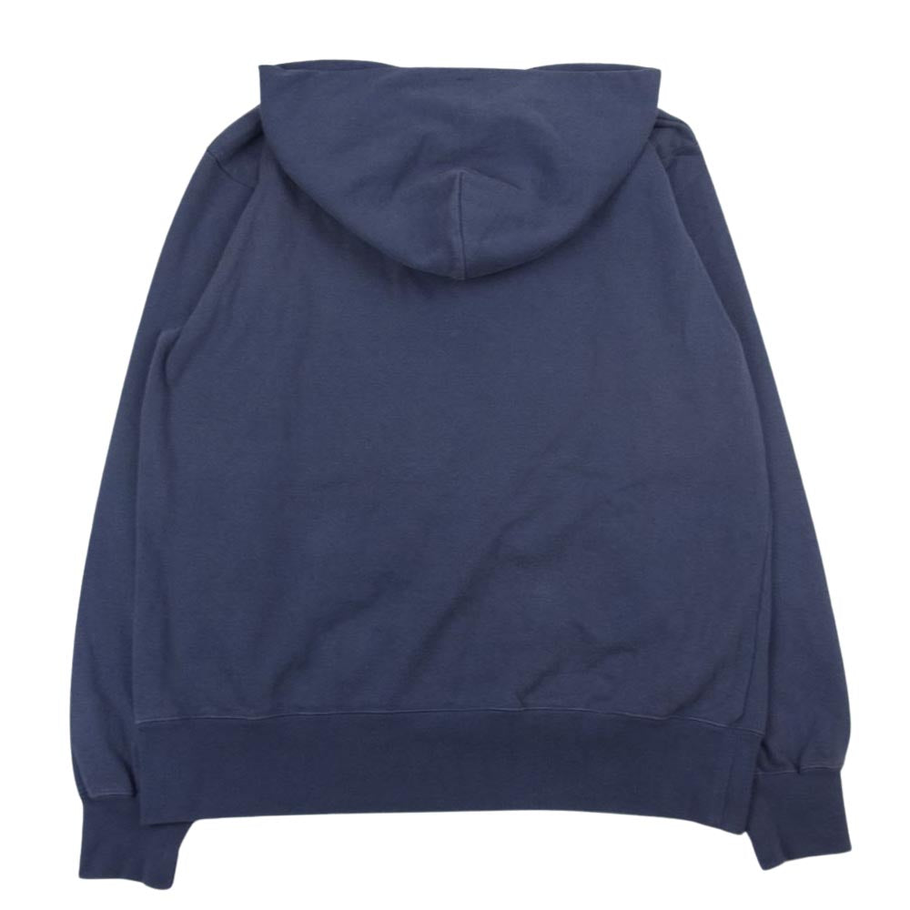 HYSTERIC GLAMOUR ヒステリックグラマー 02231CF03 SUPERFUZZ 1984 スーパーファズ ガール プリント パーカー ネイビー系 L【中古】