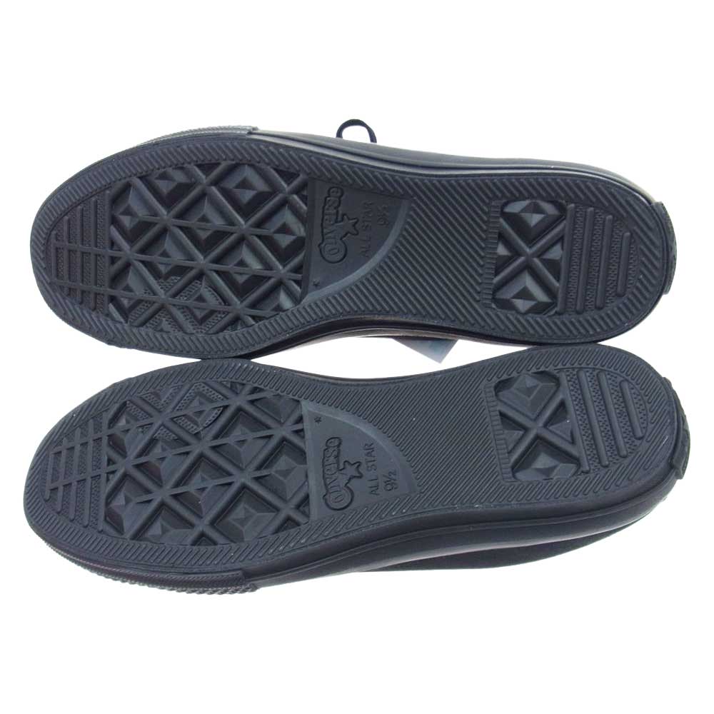 FUMITO GANRYU フミトガンリュウ Fu9-Ac-101 × converse コンバース ALL STAR オールスター CHUCK TAYLOR チャックテイラー スニーカー ブラック系 28.0cm【新古品】【未使用】【中古】