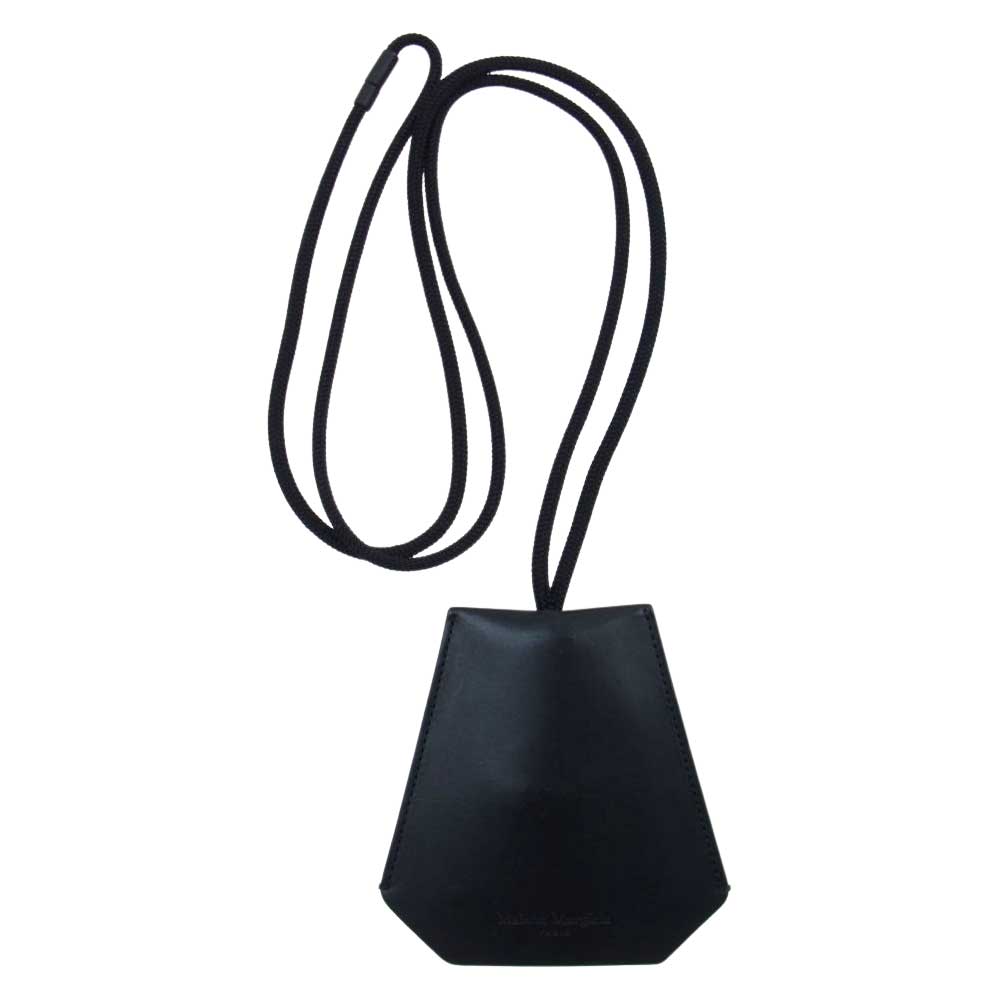 MAISON MARGIELA メゾンマルジェラ S55UA0025 PS935 クロシェット キーリング ネックストラップ  ブラック系 UNI【中古】