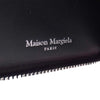 MAISON MARGIELA メゾンマルジェラ S55UI0292 P2714 ZIP AROUND BI-FOLD WALLET ジップ アラウンド コンパクト ウォレット ネイビー系【極上美品】【中古】