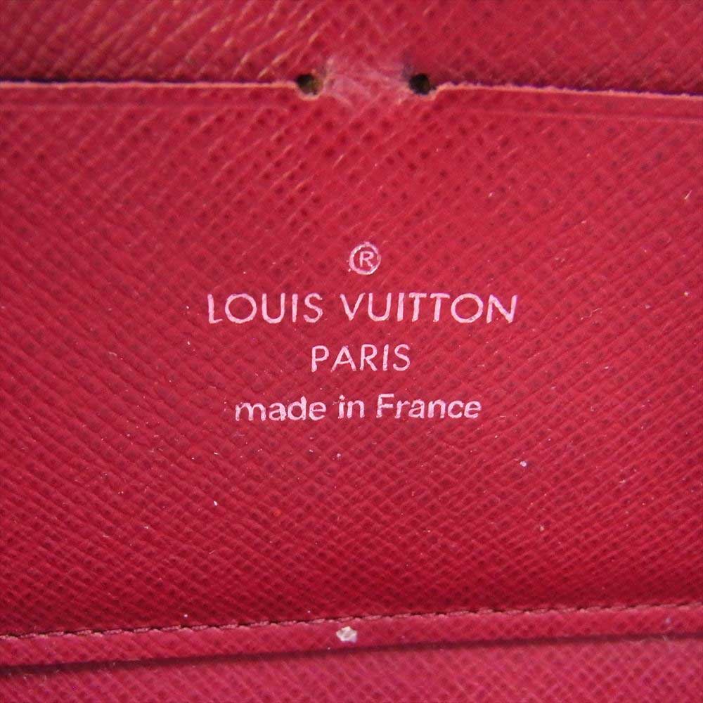 LOUIS VUITTON ルイ・ヴィトン M61858 エピ フューシャ ジッピー ラウンド ウォレット ワインレッド系【中古】
