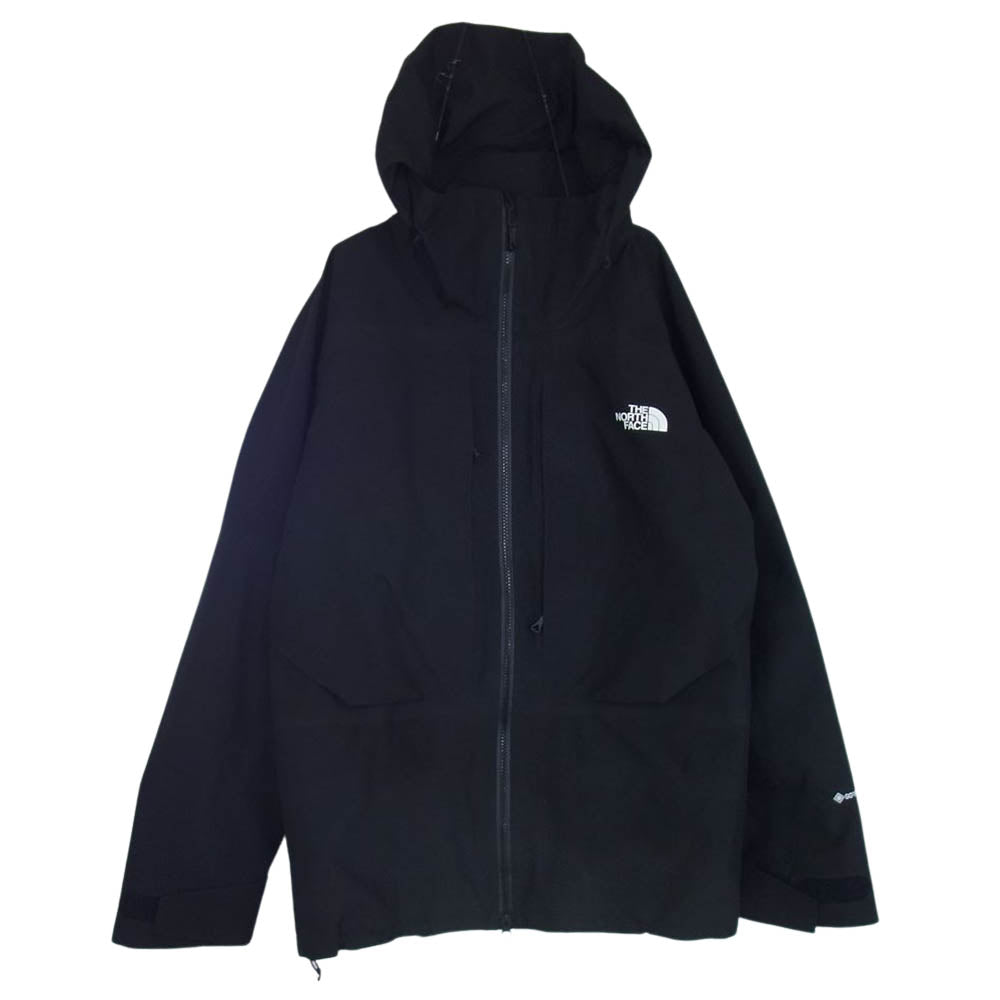 THE NORTH FACE ノースフェイス NS62001 【クリーニング済】Powder Guide Jacket GORE-TEX ゴアテックス パウダー ガイド シェル ジャケット マウンテン パーカ ブラック系 L【美品】【中古】