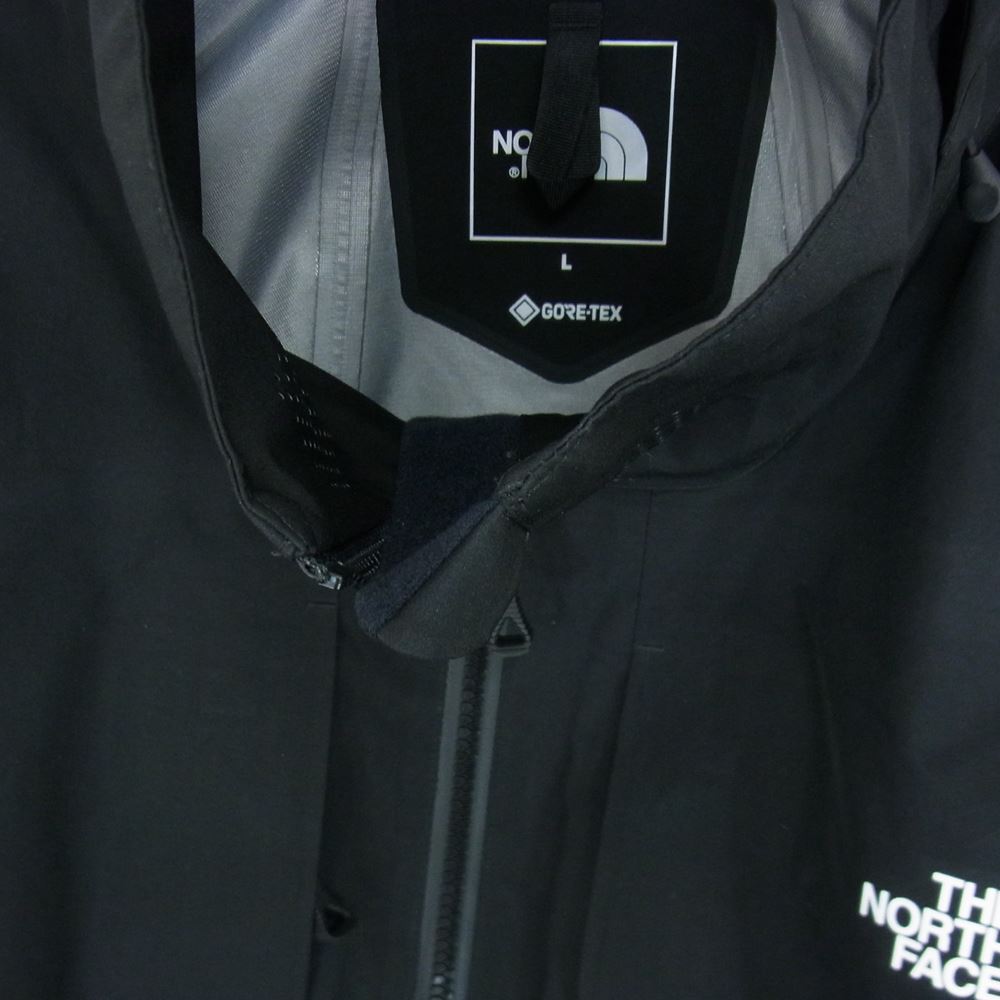 THE NORTH FACE ノースフェイス NS62001 【クリーニング済】Powder Guide Jacket GORE-TEX ゴアテックス パウダー ガイド シェル ジャケット マウンテン パーカ ブラック系 L【美品】【中古】