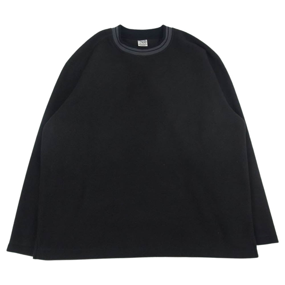 CALEE キャリー DROP SHOULDER FLEECE L/S CUTSEW ドロップ ショルダー フリース カットソー ダークブラウン系 M【中古】