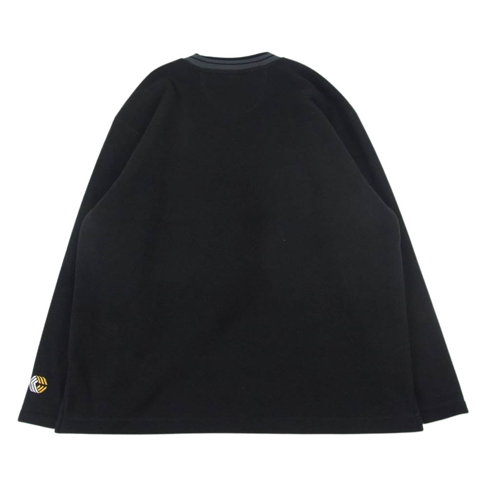 CALEE キャリー DROP SHOULDER FLEECE L/S CUTSEW ドロップ ショルダー フリース カットソー ダークブラウン系 M【中古】
