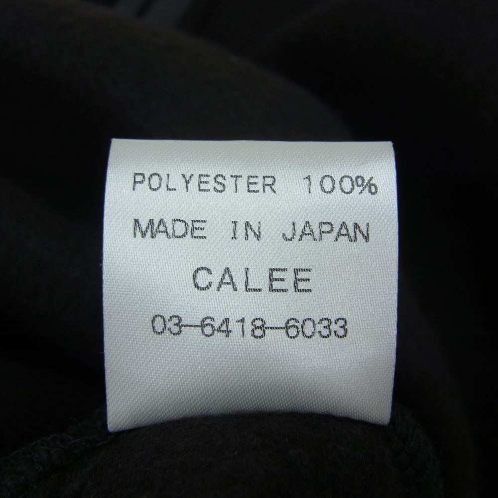 CALEE キャリー DROP SHOULDER FLEECE L/S CUTSEW ドロップ ショルダー フリース カットソー ダークブラウン系 M【中古】