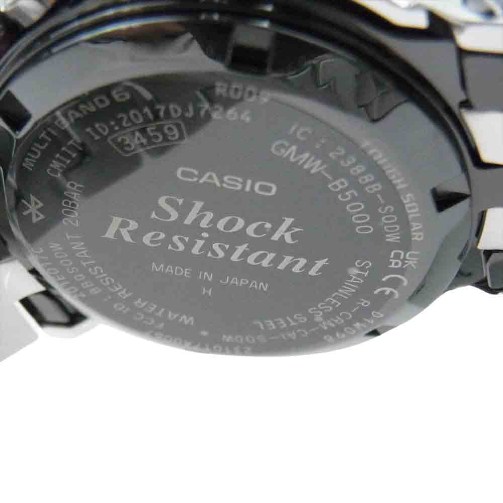 CASIO G-SHOCK カシオ ジーショック GMW-B5000D-1JF FULL METAL フルメタル シルバー 電波ソーラー ウォッチ 腕時計 シルバー系【新古品】【未使用】【中古】